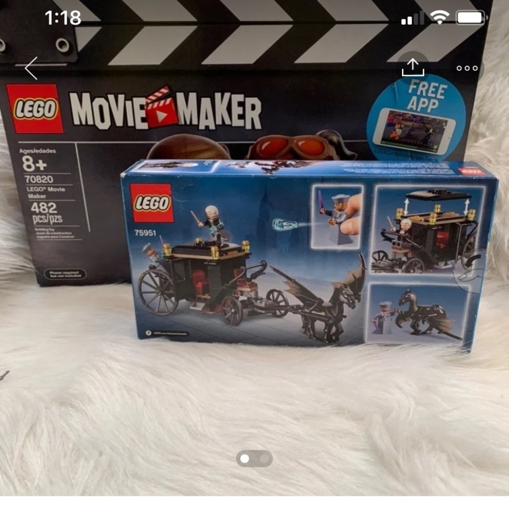 LEGO  bundle Movie Maker and Fantastic beast NWT